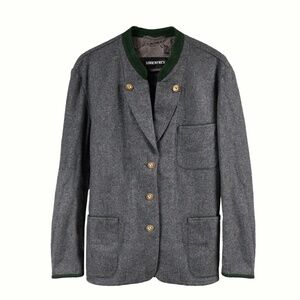LODENFREY Lightweight Boiled Wool Jacket Coat Made in Austria EU 40